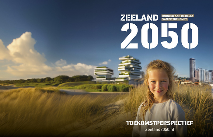 Zeeland 2050. Bouwen aan de delta van de toekomst. Toekomstperspectief. Zeeland2050.nl